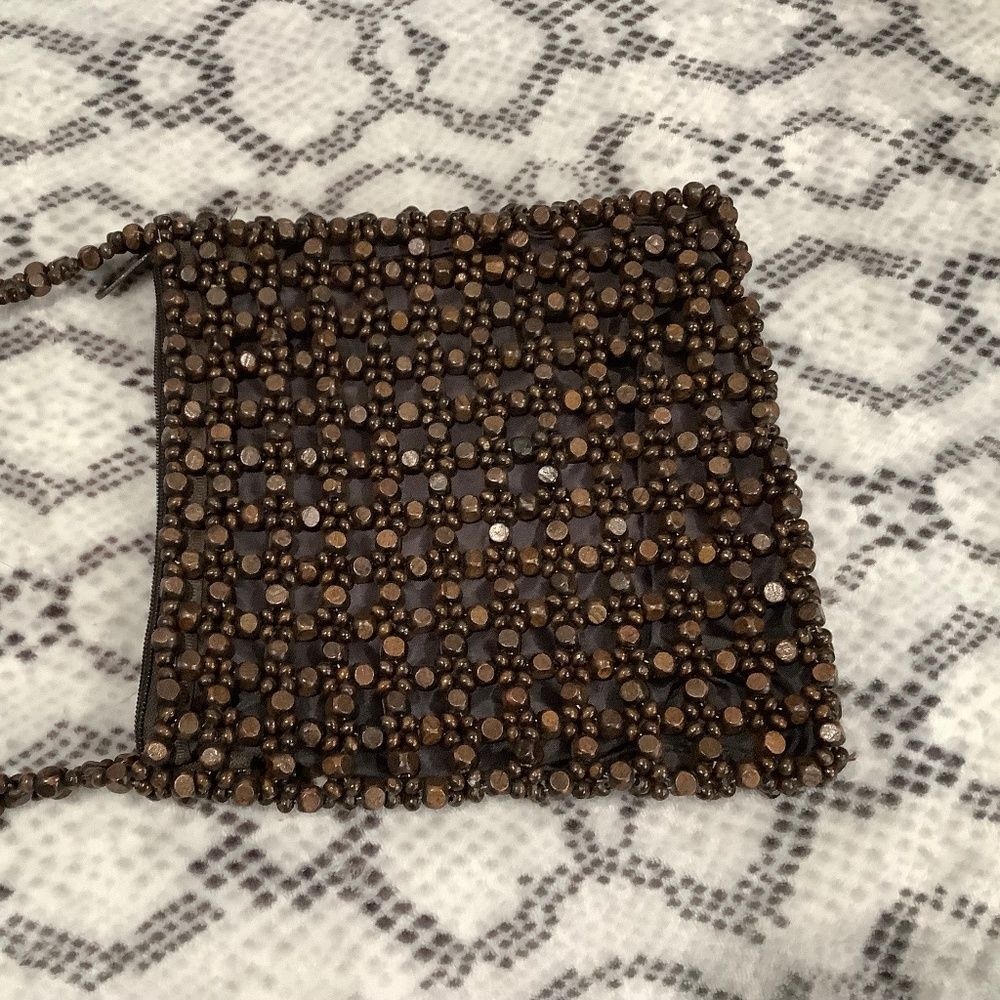 Beaded crossbody purse